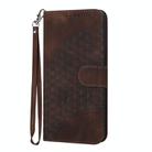 For vivo V21 4G / 5G / V21s Elephant Head Embossed Phone Leather Case with Lanyard(Coffee) - 2