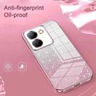 For vivo S12 Pro / V23 Pro Gradient Glitter Powder Electroplated Phone Case(Black) - 4