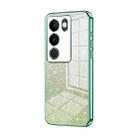 For vivo S17 / S17 Pro / S17t / V29 Gradient Glitter Powder Electroplated Phone Case(Green) - 1