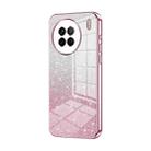 For vivo X90 / X90s Gradient Glitter Powder Electroplated Phone Case(Pink) - 1