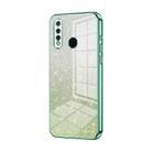 For vivo Y5s / U3 / Z5i / U20 / Y19 Gradient Glitter Powder Electroplated Phone Case(Green) - 1