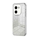 For vivo Y200 Gradient Glitter Powder Electroplated Phone Case(Silver) - 1