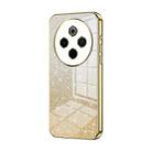 For vivo Y300 Pro Gradient Glitter Powder Electroplated Phone Case(Gold) - 1