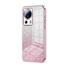 For Xiaomi Civi 2 / 13 Lite Gradient Glitter Powder Electroplated Phone Case(Pink) - 1