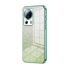 For Xiaomi Civi 2 / 13 Lite Gradient Glitter Powder Electroplated Phone Case(Green) - 1