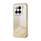 For Xiaomi 15 Gradient Glitter Powder Electroplated Phone Case(Gold) - 1