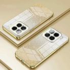 For Xiaomi 15 Gradient Glitter Powder Electroplated Phone Case(Gold) - 2