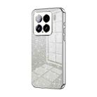 For Xiaomi 15 Gradient Glitter Powder Electroplated Phone Case(Silver) - 1