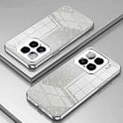 For Xiaomi 15 Gradient Glitter Powder Electroplated Phone Case(Silver) - 2