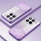 For Xiaomi 15 Pro Gradient Glitter Powder Electroplated Phone Case(Purple) - 2