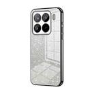 For Xiaomi 15 Pro Gradient Glitter Powder Electroplated Phone Case(Black) - 1