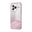 For Xiaomi Civi 5 Pro Gradient Glitter Powder Electroplated Phone Case(Pink) - 1