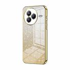 For Xiaomi Civi 5 Pro Gradient Glitter Powder Electroplated Phone Case(Gold) - 1