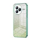 For Xiaomi Civi 5 Pro Gradient Glitter Powder Electroplated Phone Case(Green) - 1
