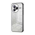 For Xiaomi Civi 5 Pro Gradient Glitter Powder Electroplated Phone Case(Black) - 1