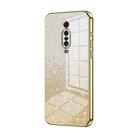 For Xiaomi Redmi K20 / K20 Pro Gradient Glitter Powder Electroplated Phone Case(Gold) - 1