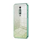 For Xiaomi Redmi K20 / K20 Pro Gradient Glitter Powder Electroplated Phone Case(Green) - 1