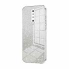 For Xiaomi Redmi K30 / K30 5G Gradient Glitter Powder Electroplated Phone Case(Transparent) - 1