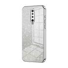 For Xiaomi Redmi K30 / K30 5G Gradient Glitter Powder Electroplated Phone Case(Silver) - 1