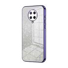 For Xiaomi Redmi K30 Pro / K30 Ultra Gradient Glitter Powder Electroplated Phone Case(Purple) - 1