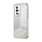 For Xiaomi Redmi K60 / K60 Pro Gradient Glitter Powder Electroplated Phone Case(Silver) - 1