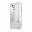 For Xiaomi Redmi Note 11 Pro 4G/5G Global Gradient Glitter Powder Electroplated Phone Case(Transparent) - 1