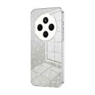 For Redmi 14R Gradient Glitter Powder Electroplated Phone Case(Transparent) - 1
