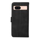 For Google Pixel 8a Classic Calf Texture Flip Leather Phone Case(Black) - 3