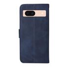 For Google Pixel 8a Classic Calf Texture Flip Leather Phone Case(Blue) - 3