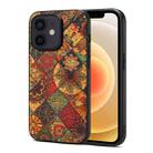 For iPhone 12 / 12 Pro Four Seasons Flower Language Series TPU Phone Case(Autumn Yellow) - 1