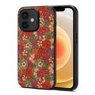 For iPhone 12 / 12 Pro Four Seasons Flower Language Series TPU Phone Case(Summer Red) - 1