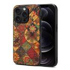 For iPhone 12 Pro Max Four Seasons Flower Language Series TPU Phone Case(Autumn Yellow) - 1