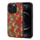 For iPhone 12 Pro Max Four Seasons Flower Language Series TPU Phone Case(Summer Red) - 1