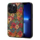 For iPhone 13 Pro Four Seasons Flower Language Series TPU Phone Case(Spring Green) - 1