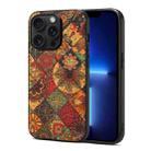 For iPhone 13 Pro Max Four Seasons Flower Language Series TPU Phone Case(Autumn Yellow) - 1