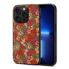 For iPhone 13 Pro Max Four Seasons Flower Language Series TPU Phone Case(Summer Red) - 1