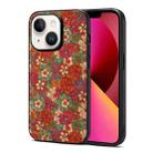 For iPhone 13 Four Seasons Flower Language Series TPU Phone Case(Summer Red) - 1