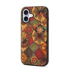 For iPhone 16 Plus Four Seasons Flower Language Series TPU Phone Case(Autumn Yellow) - 1