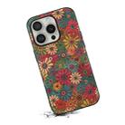 For iPhone 16 Pro Max Four Seasons Flower Language Series TPU Phone Case(Spring Green) - 3