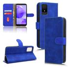 For TCL 502 Skin Feel Magnetic Flip Leather Phone Case(Blue) - 1