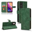 For TCL 501 Skin Feel Magnetic Flip Leather Phone Case(Green) - 1