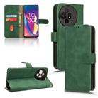 For TCL 50 XL 5G Skin Feel Magnetic Flip Leather Phone Case(Green) - 1