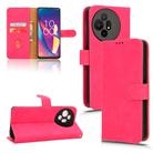 For TCL 50 XL 5G Skin Feel Magnetic Flip Leather Phone Case(Rose Red) - 1