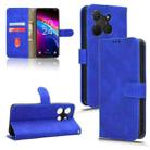 For TCL 503 Skin Feel Magnetic Flip Leather Phone Case(Blue) - 1