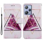 For Blackview A53 Pro Painted Pattern Horizontal Flip Leather Phone Case(Marble) - 1