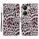 For Xiaomi Redmi 13C 4G Painted Pattern Horizontal Flip Leather Phone Case(Leopard) - 1