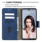 For Huawei P30 Lite Matching Color Crocodile Texture Horizontal Flip PU Leather Case with Holder & Card Slots & Wallet(Blue) - 5