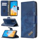 For Huawei P40 Matching Color Crocodile Texture Horizontal Flip PU Leather Case with Holder & Card Slots & Wallet(Blue) - 1