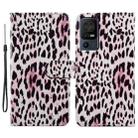 For TCL 40 SE Painted Pattern Horizontal Flip Leather Phone Case(Leopard) - 1