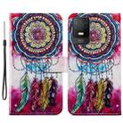 For TCL 403 Painted Pattern Horizontal Flip Leather Phone Case(Dreamcatcher) - 1